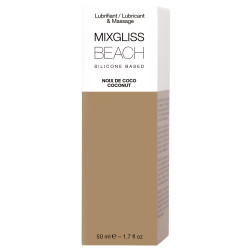 MIXGLISS Lubrifiant Silicone MixGliss Beach - Noix de Coco 50ml
